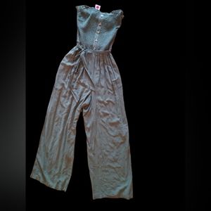 Wide leg rayon jumpsuit nwt 2xl